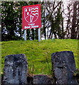 Ysgol Bod Alaw nameboard, Colwyn Bay