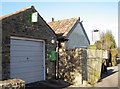 Defibrillator on a garage