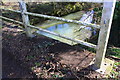 Parapet of bridge for Yarnton Road over stream