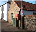 Elizabeth II postbox on The Street, Freckenham