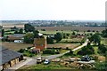 View southeastwards from Yarburgh church tower, 2002