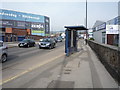 Bus stop and shelter on Penistone Road