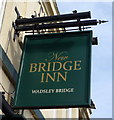 Sign for the New Bridge Inn, Wadsley Bridge