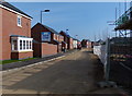 Houses under construction at Hallam Fields