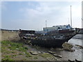 TF6120 : Abandoned fishing boat - The Fisher Fleet - King's Lynn by Richard Humphrey