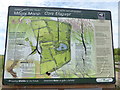 Wildlife Trust Information Board at Magor Marsh