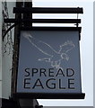 Sign for the Spread Eagle, Penistone