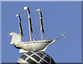 Ship shape finial