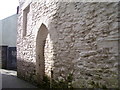 Carmarthen - Bridge Street - old bricked up doorway