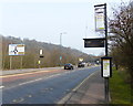 Bus stop on Daleside Road, Nottingham