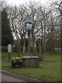 TM0682 : Fersfield Village sign & Map by Geographer