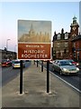 Rochester Town Sign