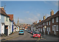 Saffron Walden: down Gold Street