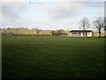 SE9481 : Brompton  Cricket  Club  field  and  pavilion by Martin Dawes