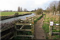 Footpath by the Ivel