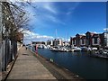 ST4776 : Pathway Portishead Marina by Steve Houldsworth