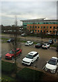 The view from room 317 Thorpe Park hotel Leeds