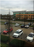 SE3733 : The view from room 317 Thorpe Park hotel Leeds by Steve  Fareham