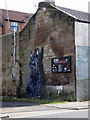 Maryhill Road Scotty Dog graffiti style mural