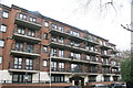 TQ3480 : View of apartments on Wellclose Square by Robert Lamb