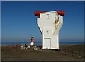 NX4604 : Point of Ayre Foghorn Installation by Neil Theasby