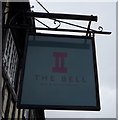 Sign for the Bell public house