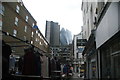 View of the Gherkin and Willis Building from Wentworth Street