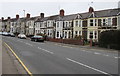 Row of houses, Risca Road, Newport