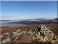 NX4895 : Cairn on Wee Hill of Craigmulloch by Alan O'Dowd