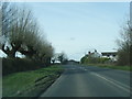 A413 nearing The Folly Inn, Adstock