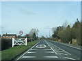 SP7230 : A413 at Padbury village boundary by Colin Pyle