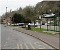 Bus stop and shelter in Central Lydbrook