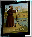 St Julian name sign, Newport