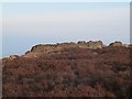 SE1445 : Wall on Stead Crag by Stephen Craven