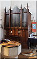 St Andrew, Abberton - Organ