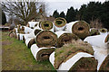 Rolls of Turf at Low Santon Farm