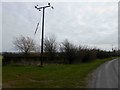 Power lines on Holmes Lane