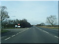 A5 northbound at Rugby Radio Station entrance