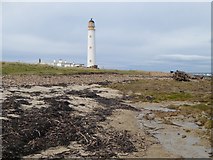 NT7277 : Barns Ness Lighthouse by Oliver Dixon