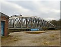 SJ5785 : Moore Lane Swing Bridge by Gerald England