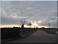 Sunset over Woodway Farm, Long Crendon