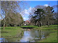 Drainage pond, Lammas Park