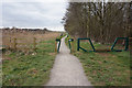 Opencast Way alongside Bottesford Beck