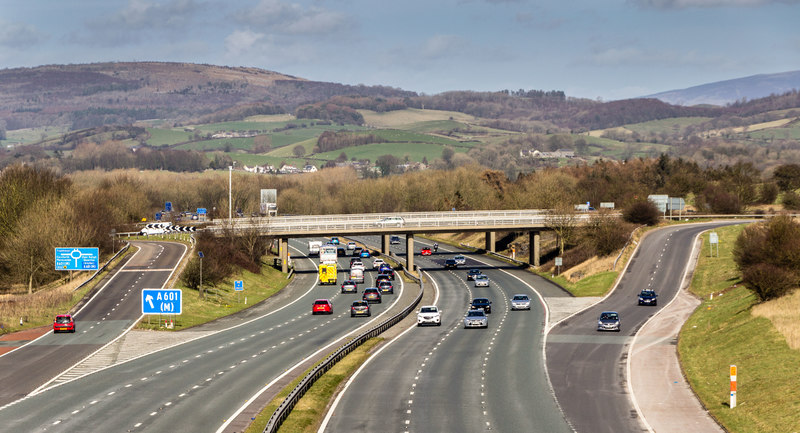 travel news m6 motorway