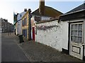 Mural of flowers in Marazion