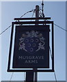 Sign for the Musgrave Arms