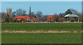 Farmland near the village of Rolleston