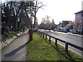 Path beside Walsworth Road, Hitchin (B656)