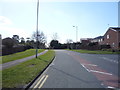 Bus stop on Temple Way, Flitwick