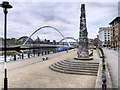 NZ2564 : Newcastle Quayside, The Blacksmith's Needle by David Dixon